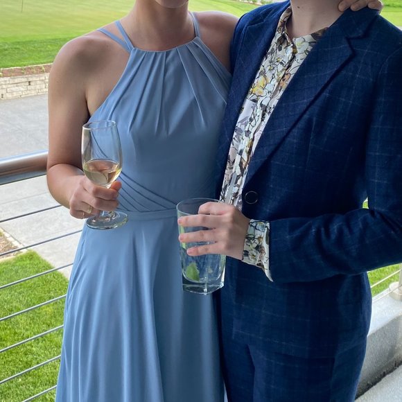 AZAZIE MELINDA- dusty blue - Picture 5 of 7